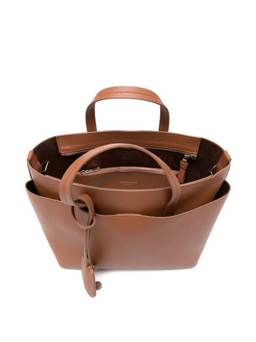 Borsa donna tote in pelle cognac Fabiana Filippi | BGD266A850M0021264